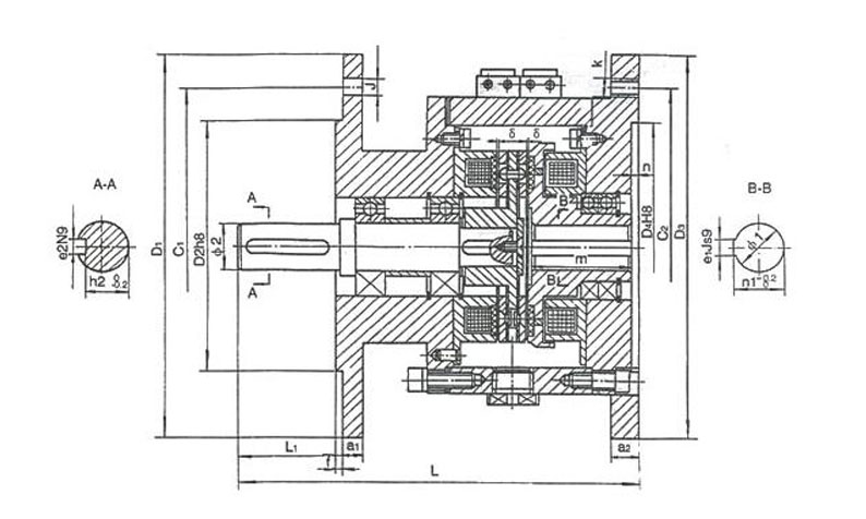 DLZ6系列电磁离合制动器